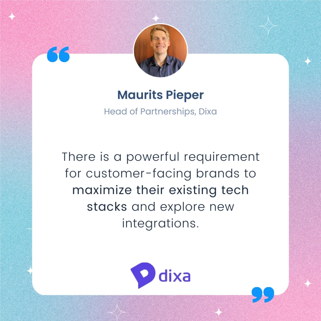 Quote from Maurits Pieper, Dixa