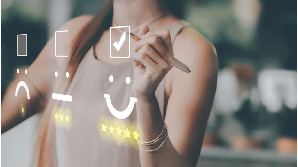 An image depicting an increase in customer loyalty