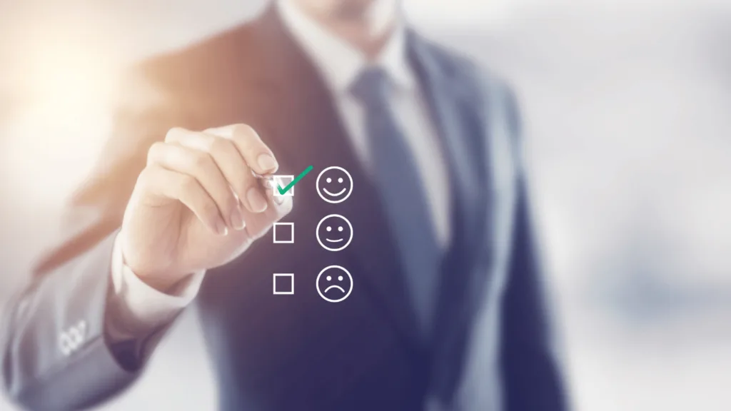 High customer satisfaction rating