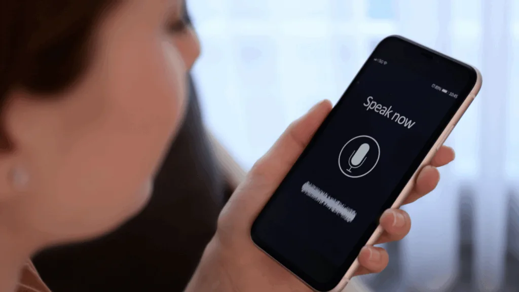 AI-powered phone call with a customer