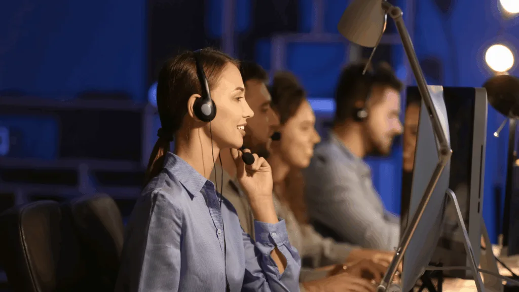 Customer support agents working different shifts and timezones