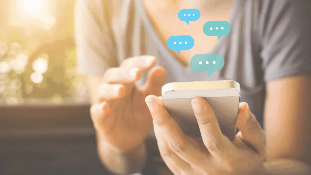 Chat widget being shown on an ecommerce store