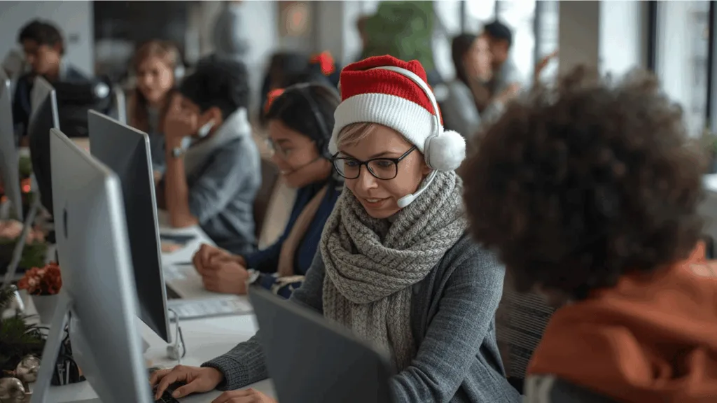 Human support during the holiday season