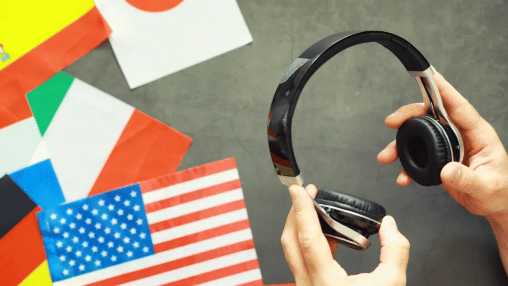 Multilingual customer service being offered