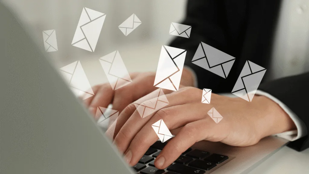 Customer service agent dealing with a lot of backlogs