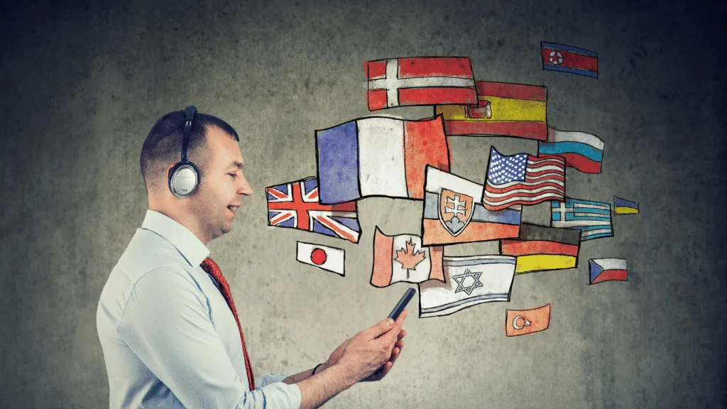 Chaos due to miscommunication caused by different languages and wrong translations