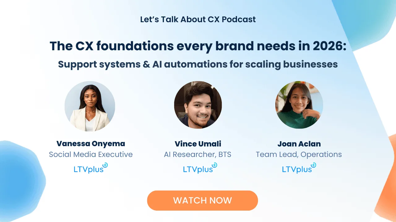 CX foundations every brand needs in 2026: Support systems & AI automations for scaling businesses