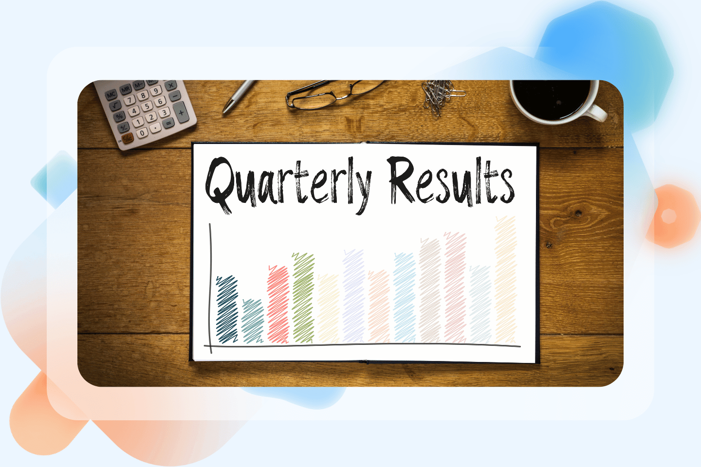 Photo showing quarterly results to be presented during MSP QBR